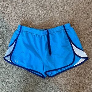 Under Armour Women's Vibrant Blue Athletic Shorts
